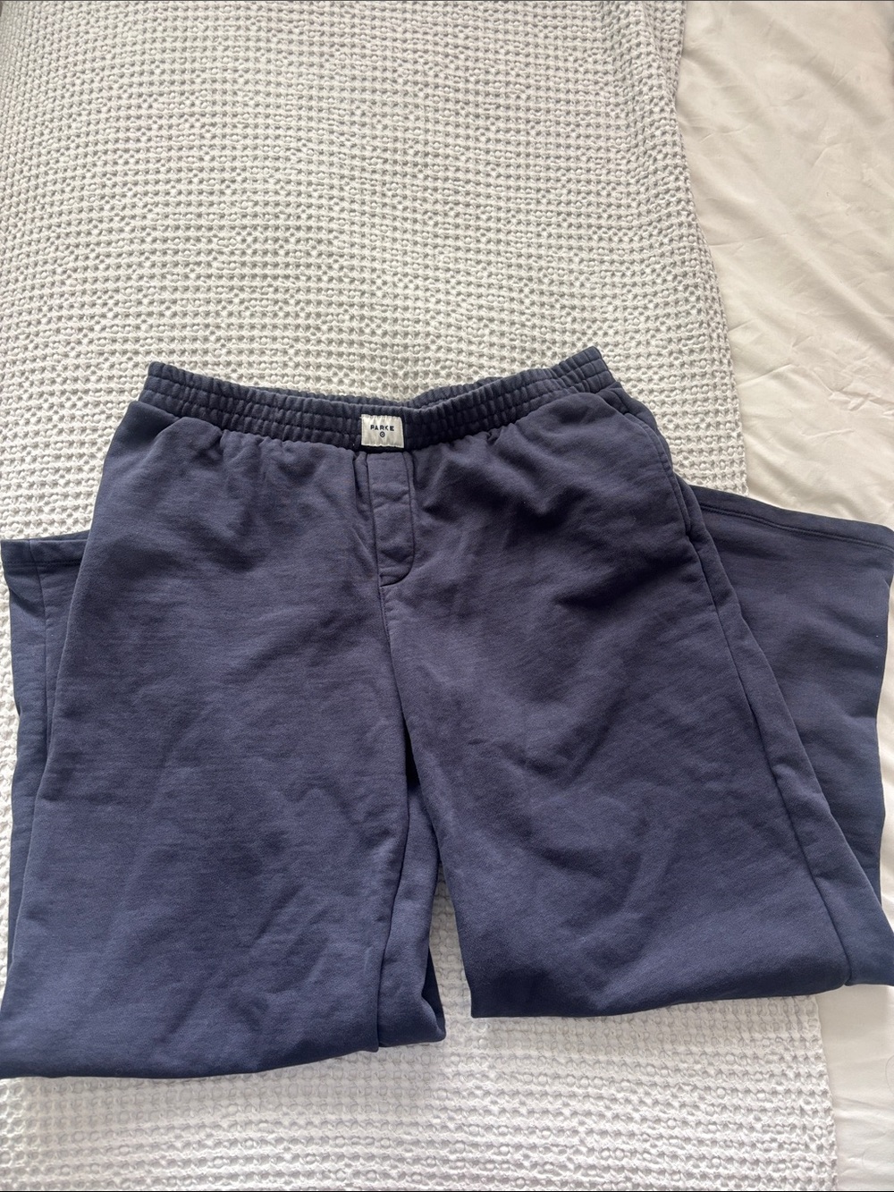 Parke x Target High-Rise Boxer Sweatpants - Picture 2 of 5